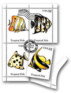 Fish stamps