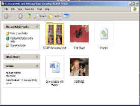 Screenshot of Scrapbooking To Do folder